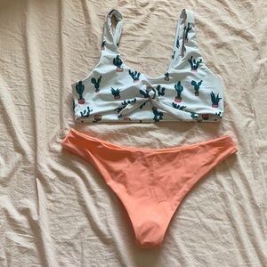 Large Shein Cactus Swimsuit